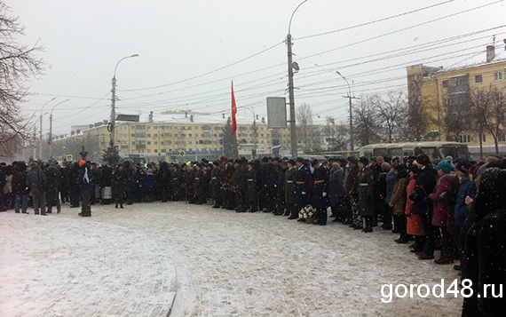 В Липецке вспоминают воинов-интернационалистов